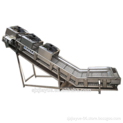 4 meters long Cooling conveyor for snacks